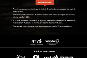 ATA participó del lanzamiento de la nueva campaña de concientización contra la piratería de ATVC y CAPPSA